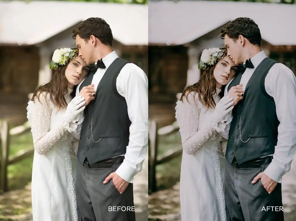 Lightroom Wedding Photo Editing